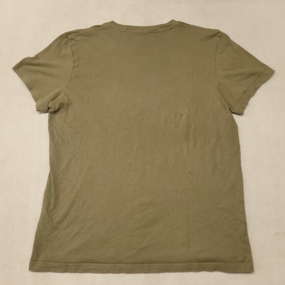 Adidas NYC Casual Crew Neck Short Sleeve Graphic T Shirt Mens Size M Olive - Picture 9 of 9